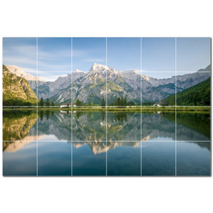 lakes ceramic tile wall mural kitchen backsplash bathroom shower p500790