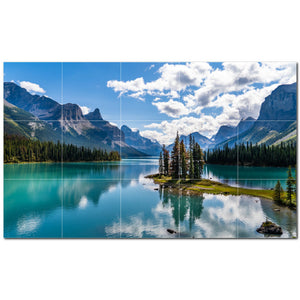 lakes ceramic tile wall mural kitchen backsplash bathroom shower p500791