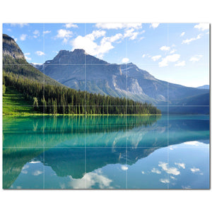 lakes ceramic tile wall mural kitchen backsplash bathroom shower p500792