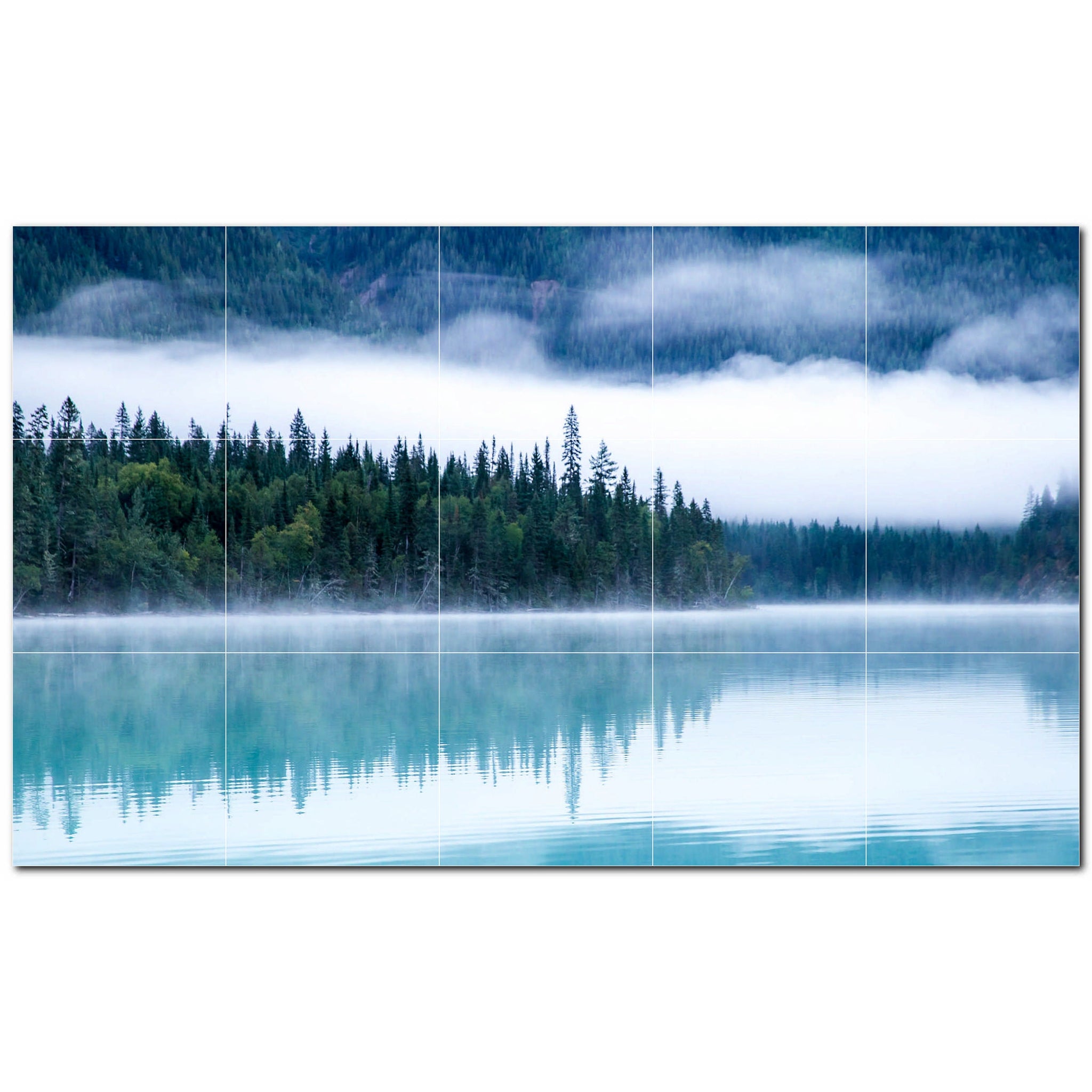 lakes ceramic tile wall mural kitchen backsplash bathroom shower p500797