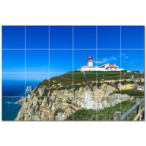 lighthouse ceramic tile wall mural kitchen backsplash bathroom shower p500827