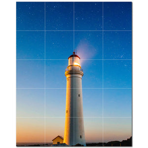 lighthouse ceramic tile wall mural kitchen backsplash bathroom shower p500829