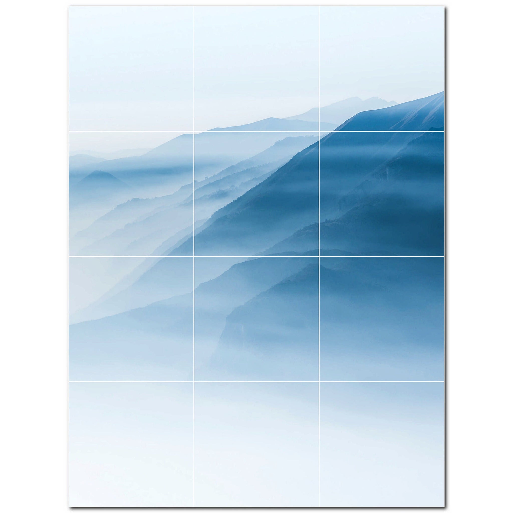 mountains ceramic tile wall mural kitchen backsplash bathroom shower p500847