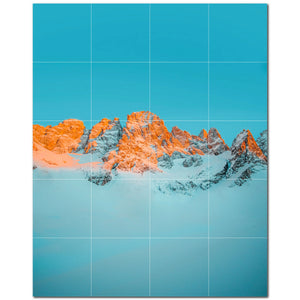 mountains ceramic tile wall mural kitchen backsplash bathroom shower p500858