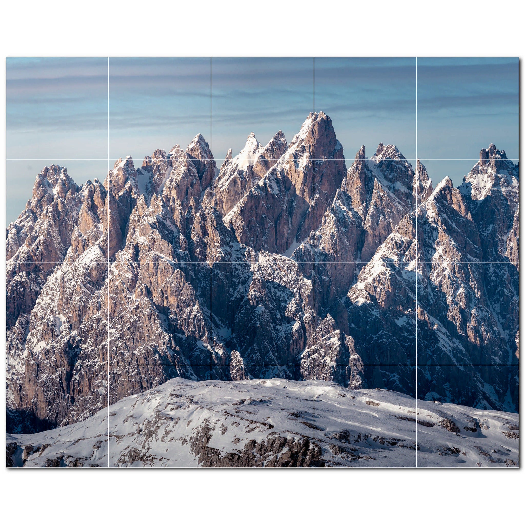 mountains ceramic tile wall mural kitchen backsplash bathroom shower p500859
