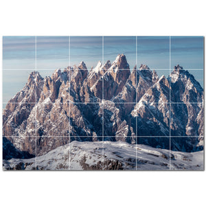 mountains ceramic tile wall mural kitchen backsplash bathroom shower p500859