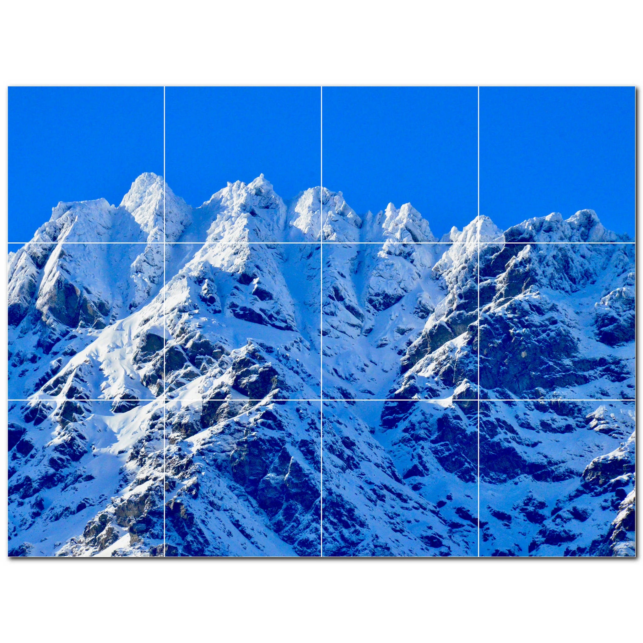 mountains ceramic tile wall mural kitchen backsplash bathroom shower p500860