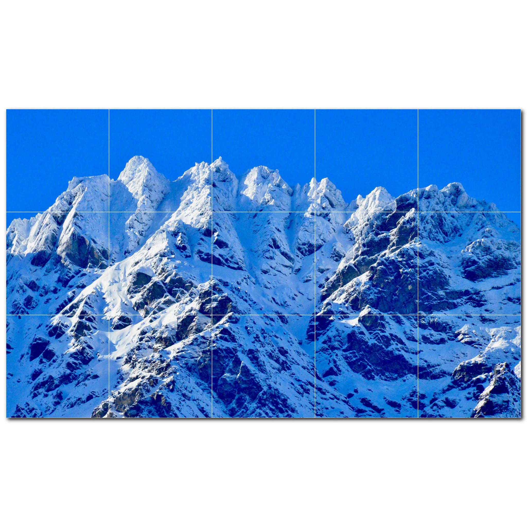 mountains ceramic tile wall mural kitchen backsplash bathroom shower p500860