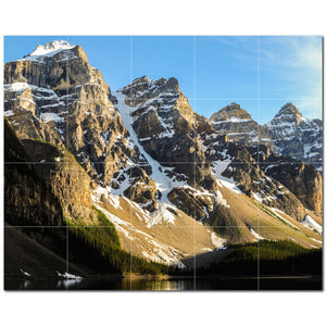 mountains ceramic tile wall mural kitchen backsplash bathroom shower p500863