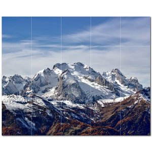 mountains ceramic tile wall mural kitchen backsplash bathroom shower p500870