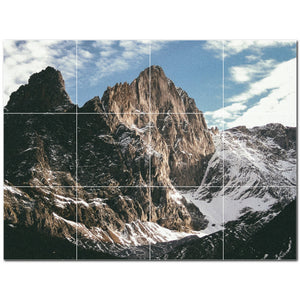 mountains ceramic tile wall mural kitchen backsplash bathroom shower p500876