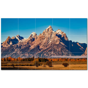 mountains ceramic tile wall mural kitchen backsplash bathroom shower p500881