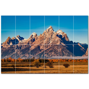 mountains ceramic tile wall mural kitchen backsplash bathroom shower p500881