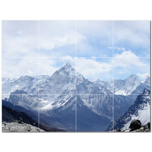 mountains ceramic tile wall mural kitchen backsplash bathroom shower p500882