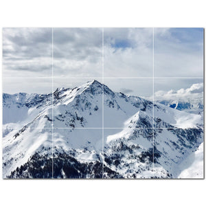 mountains ceramic tile wall mural kitchen backsplash bathroom shower p500886