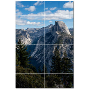 mountains ceramic tile wall mural kitchen backsplash bathroom shower p500887