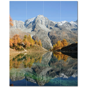 mountains ceramic tile wall mural kitchen backsplash bathroom shower p500888