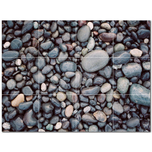 rocks ceramic tile wall mural kitchen backsplash bathroom shower p500919