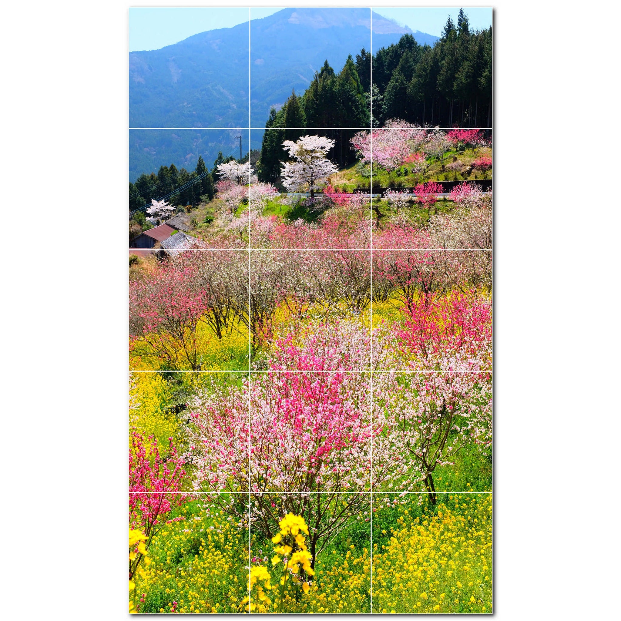 Spring Photo Tile Murals – Picture-Tiles.com