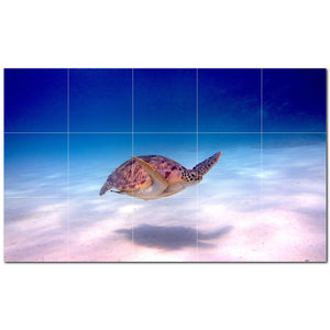 turtle ceramic tile wall mural kitchen backsplash bathroom shower p501053