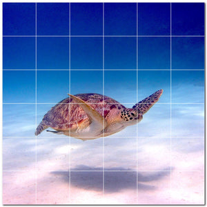 turtle ceramic tile wall mural kitchen backsplash bathroom shower p501053