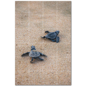 turtle ceramic tile wall mural kitchen backsplash bathroom shower p501058