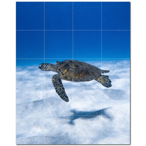 turtle ceramic tile wall mural kitchen backsplash bathroom shower p501064