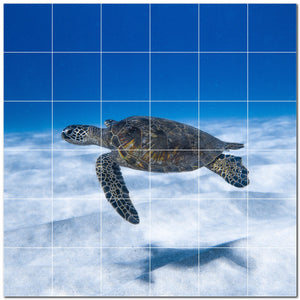 turtle ceramic tile wall mural kitchen backsplash bathroom shower p501064