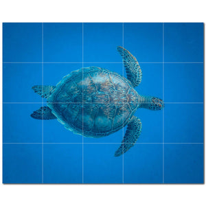 turtle ceramic tile wall mural kitchen backsplash bathroom shower p501067