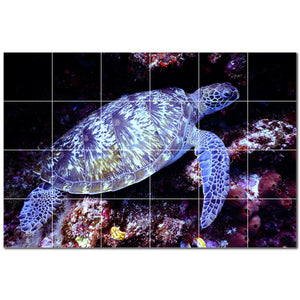 turtle ceramic tile wall mural kitchen backsplash bathroom shower p501077