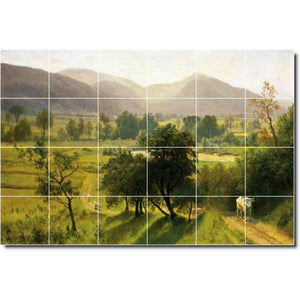 albert bierstadt landscape painting ceramic tile mural p00399