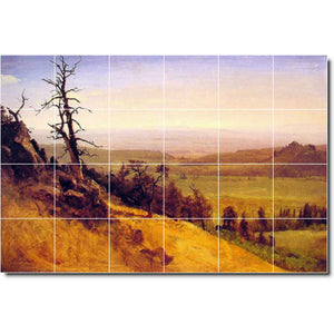 albert bierstadt landscape painting ceramic tile mural p00479