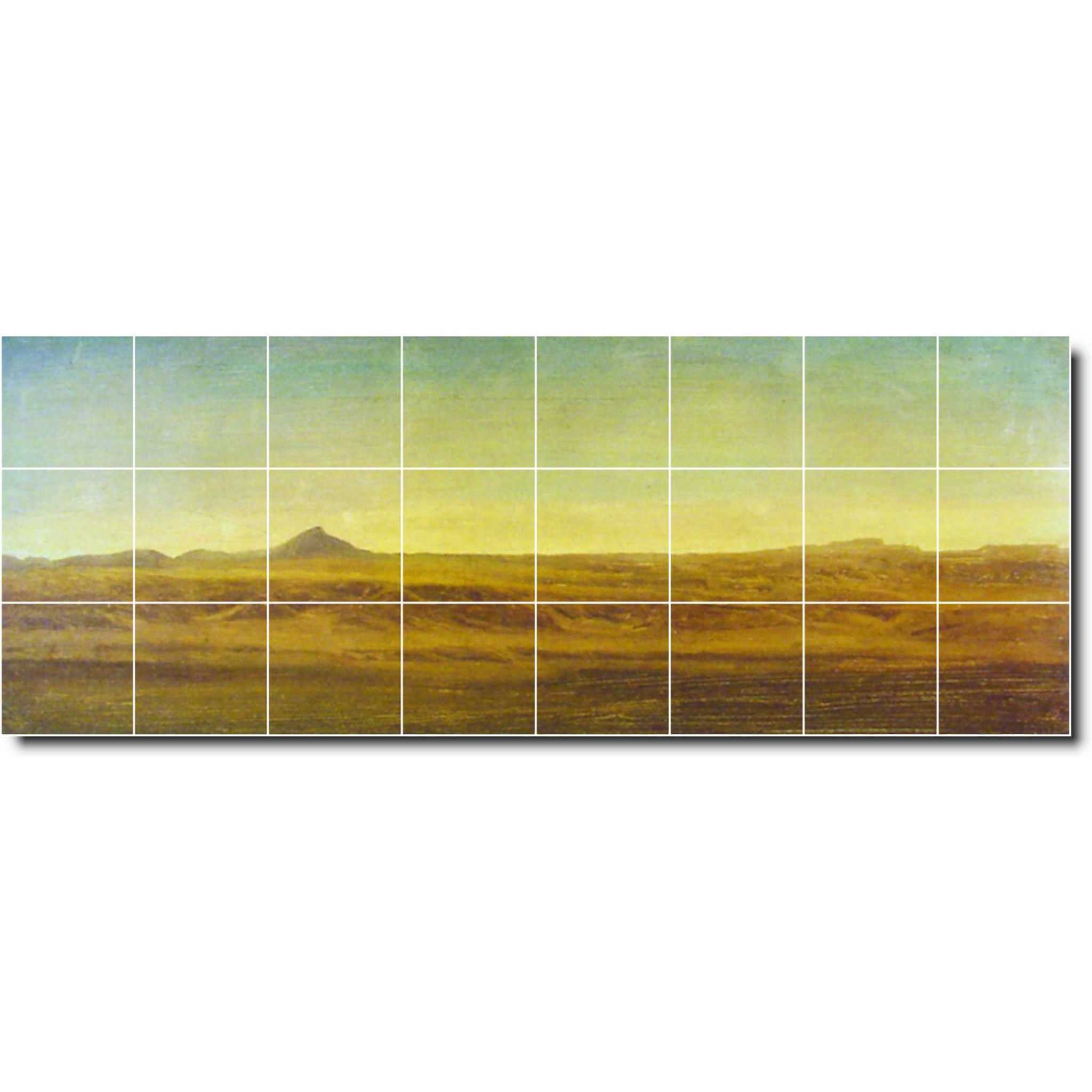 albert bierstadt landscape painting ceramic tile mural p00487