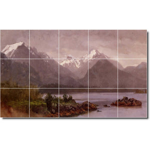 albert bierstadt landscape painting ceramic tile mural p00548