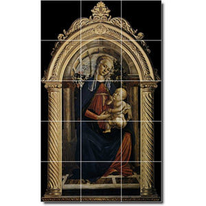 sandro botticelli religious painting ceramic tile mural p00680