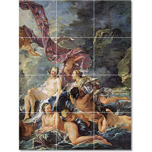 francois boucher mythology painting ceramic tile mural p22151