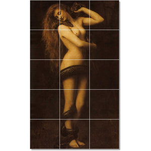 john collier mythology painting ceramic tile mural p22240