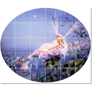 john simmons mythology painting ceramic tile mural p22703