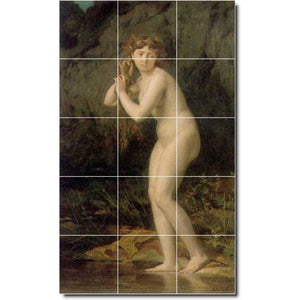 jules lefebvre nude painting ceramic tile mural p05270