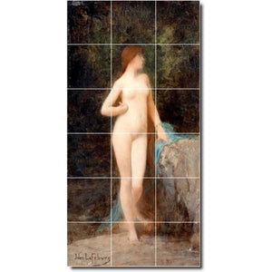 jules lefebvre nude painting ceramic tile mural p05273