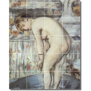 edouard manet nude painting ceramic tile mural p05700