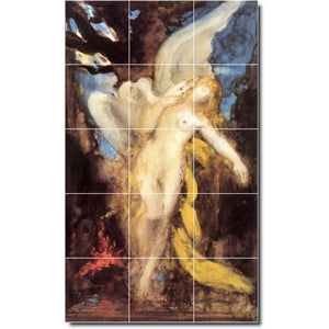gustave moreau nude painting ceramic tile mural p06449