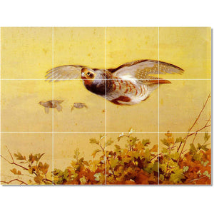 archibald thorburn bird painting ceramic tile mural p23201