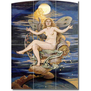elihu vedder mythology painting ceramic tile mural p08990